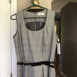 Calvin Klein Gray Dress